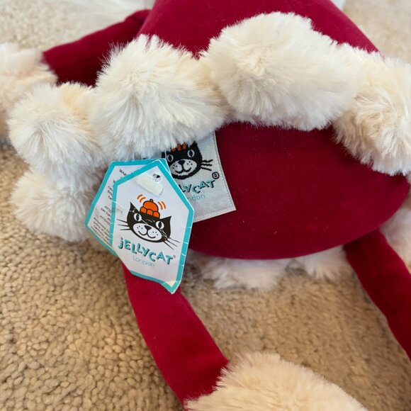 NWT RARE Large Berry Santa Jellcat Plush Toy - Picture 8 of 10